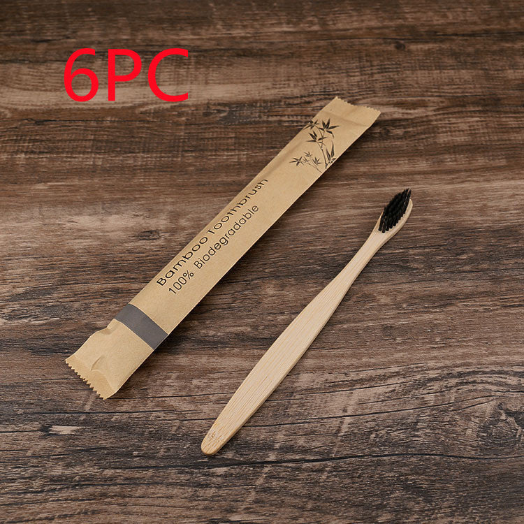 set de cepillos de Bambu ecologicos y 100% Biodegradables