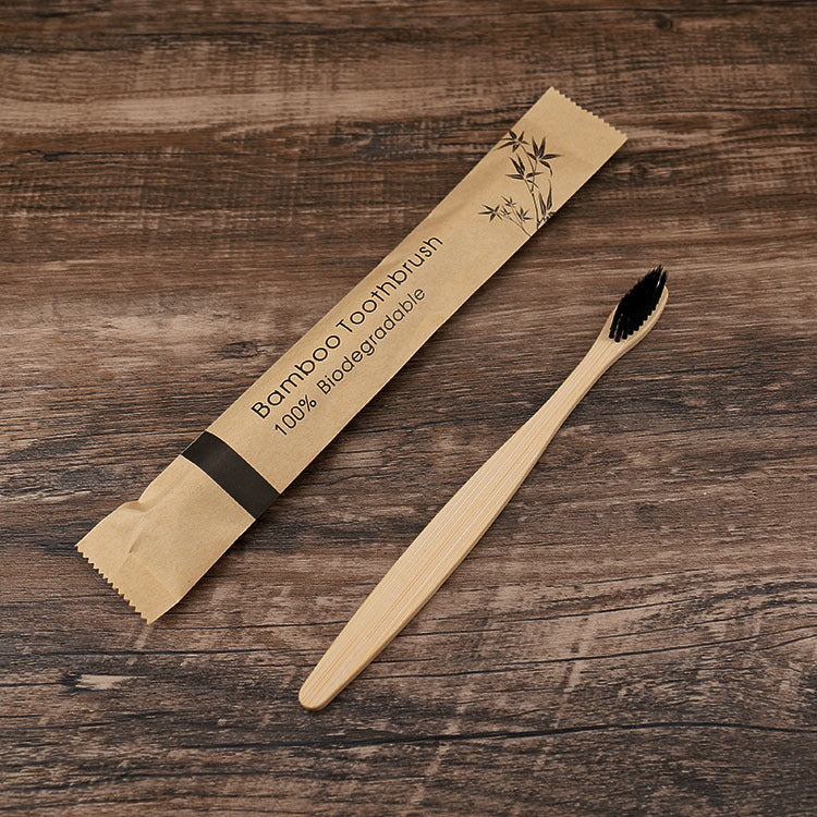set de cepillos de Bambu ecologicos y 100% Biodegradables