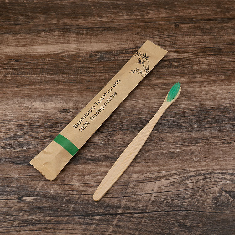 set de cepillos de Bambu ecologicos y 100% Biodegradables