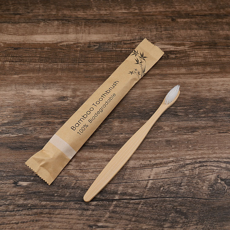 set de cepillos de Bambu ecologicos y 100% Biodegradables