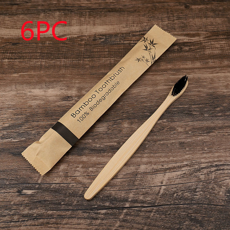 set de cepillos de Bambu ecologicos y 100% Biodegradables